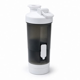 4-in-1 pet travel bottle on white background
