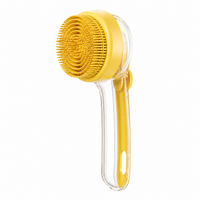 Dog Bath Brush with Soap Dispenser
